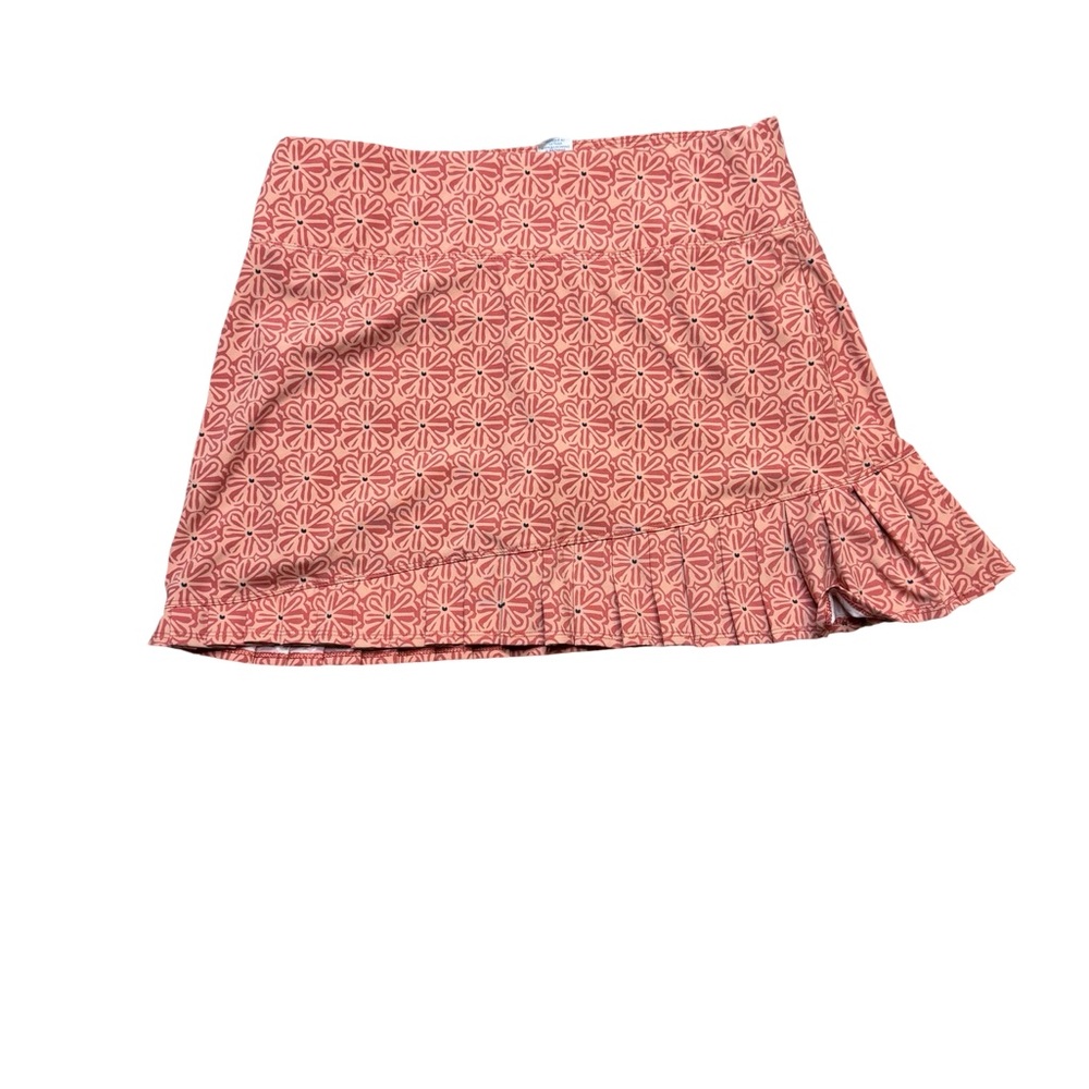 ✨🌸 Sigrid Olsen Golf & Tennis Floral Skort Size M Pink‎ Athletic Skirt 🌸✨